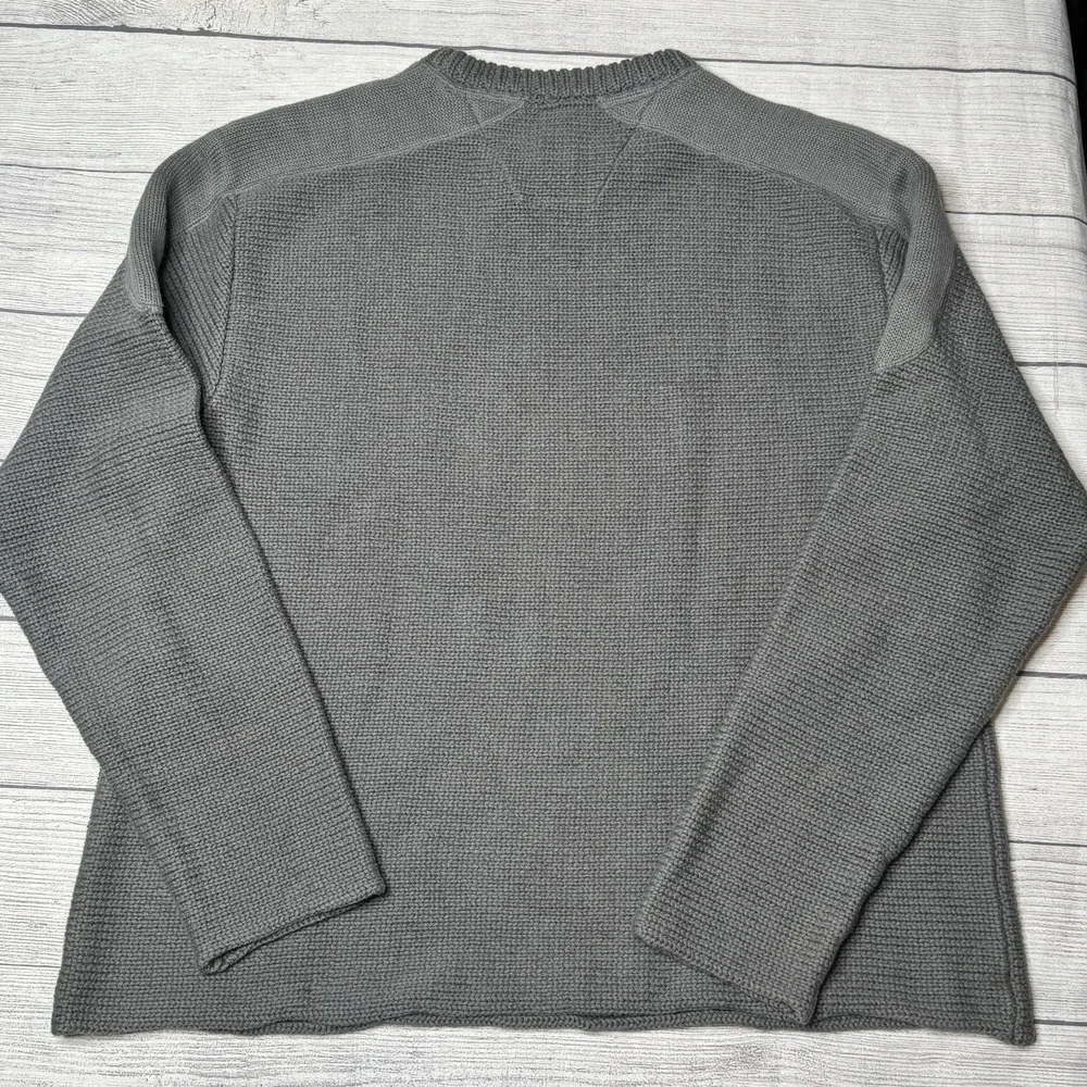 Harley Davidson Vintage Gray Knit Men's Sweater Size‎ XL Y2K Motorcycle